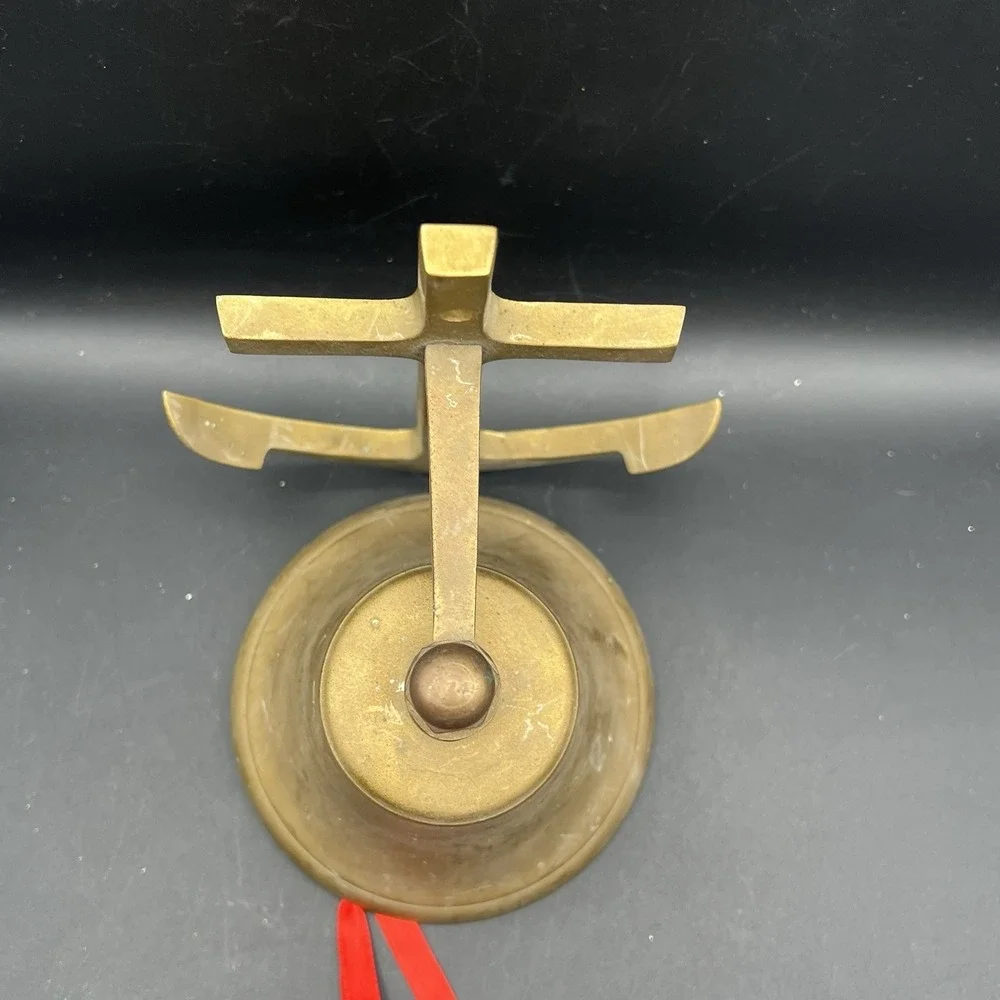 Vintage Brass‎ Anchor with Bell 7